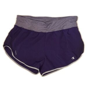 Champion Mystic Purple Athletic Running Shorts Medium